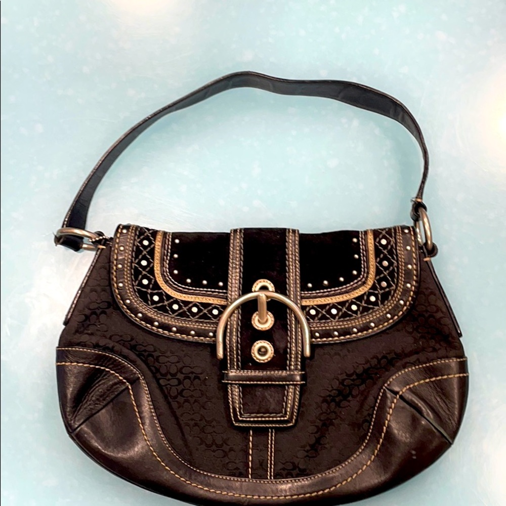 Black vintage Coach Handbag